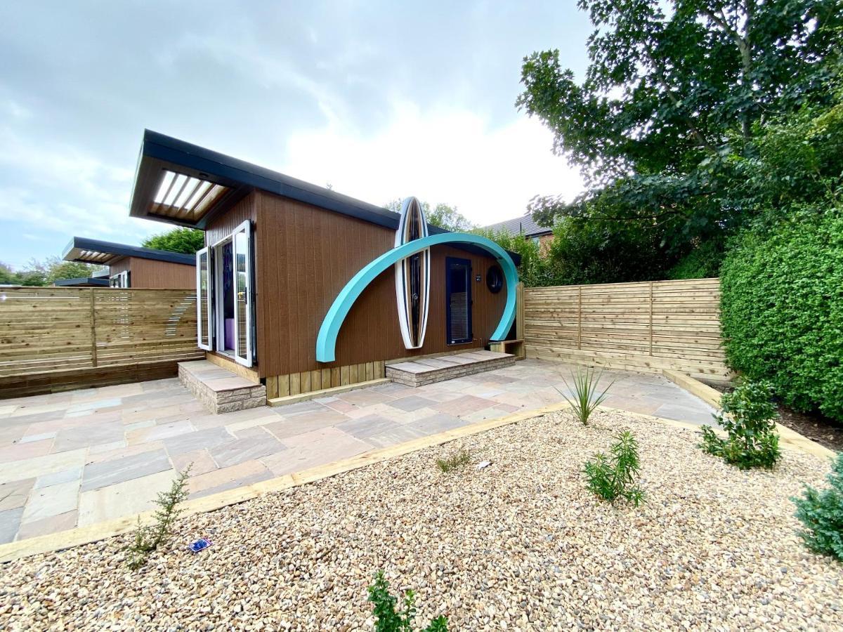 Elletson Park Wood Fired Hot Tubs, Caravans & Pods Pilling Exterior foto