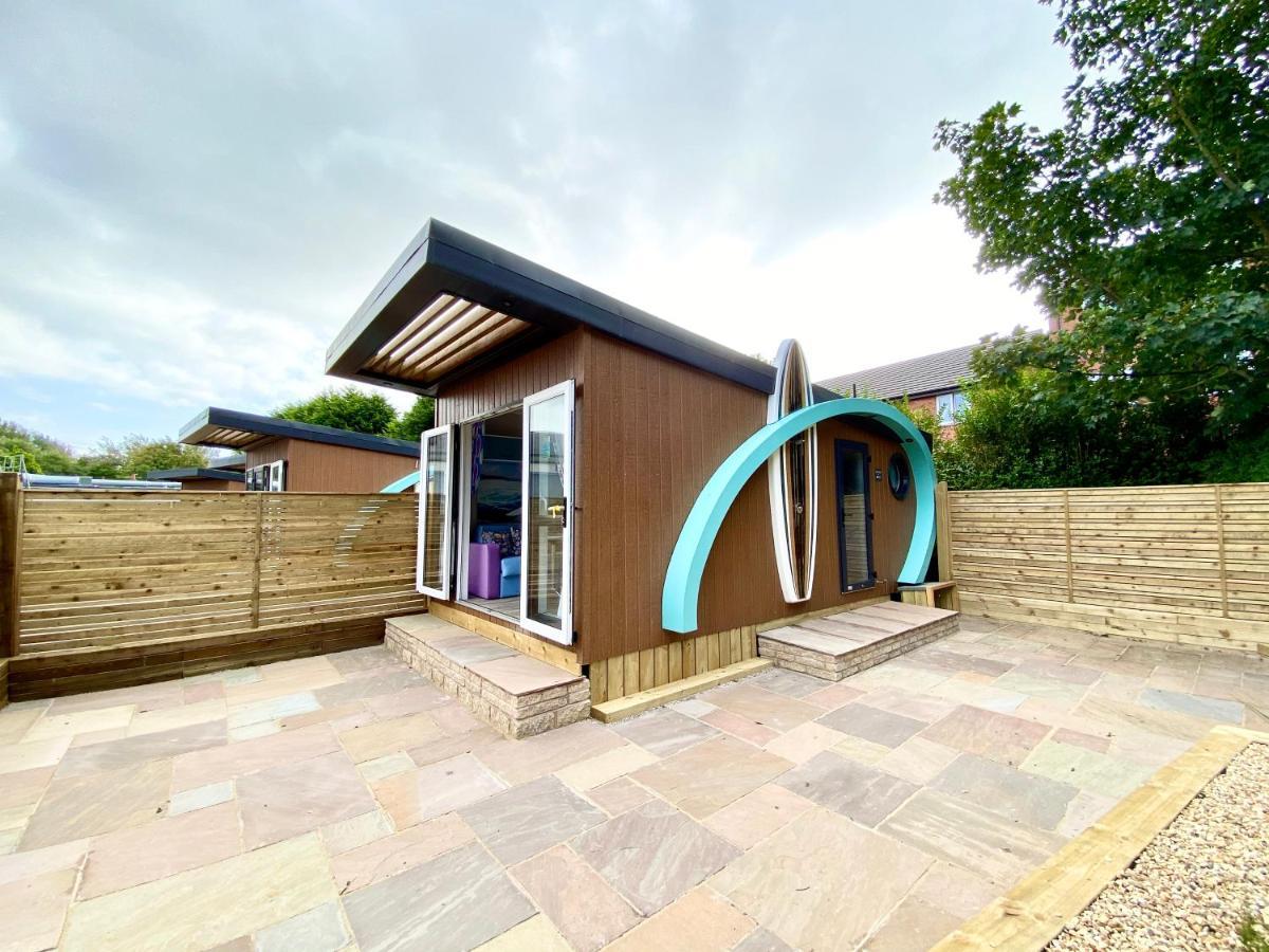Elletson Park Wood Fired Hot Tubs, Caravans & Pods Pilling Exterior foto